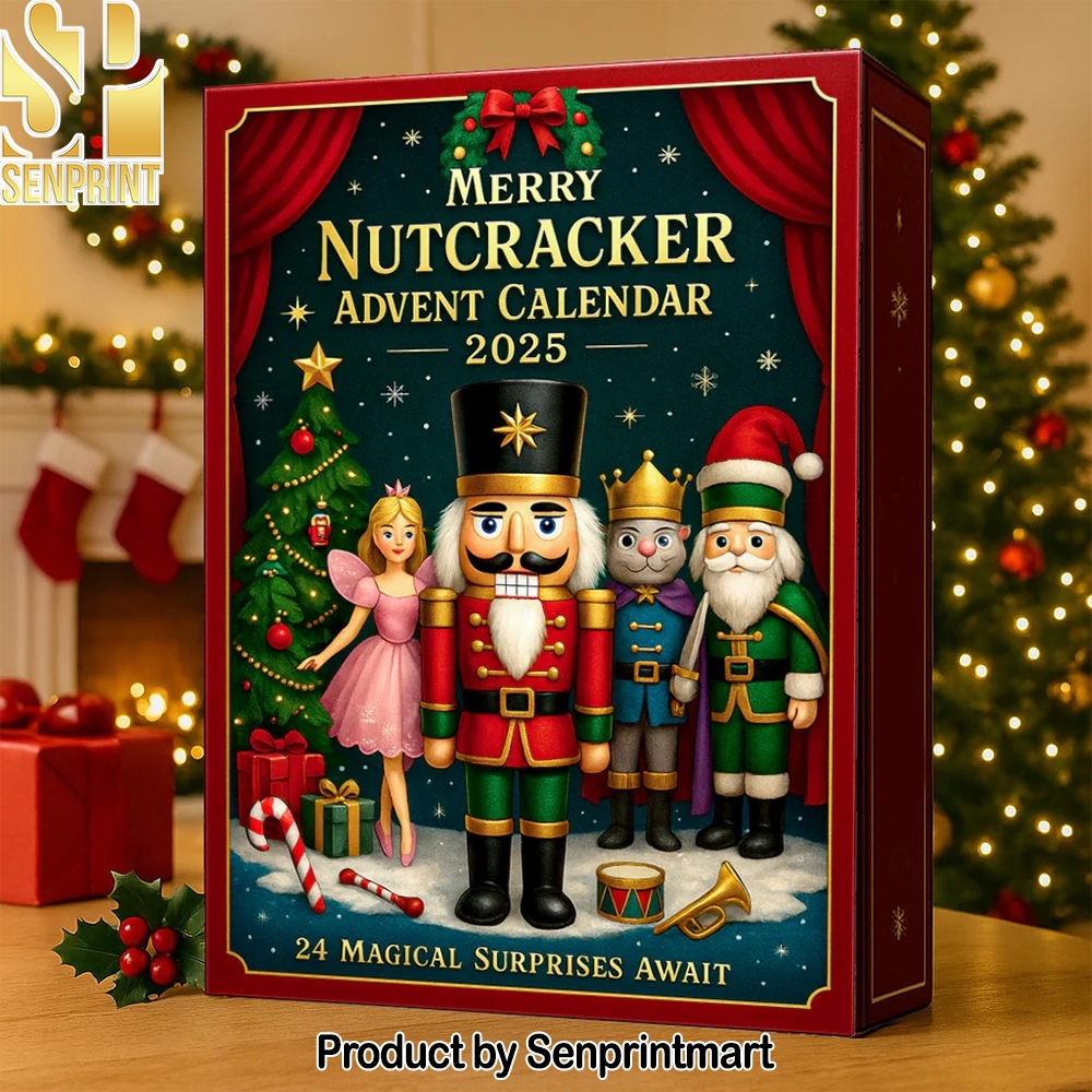 Merry Nutcracker Countdown to Christmas Box 2025