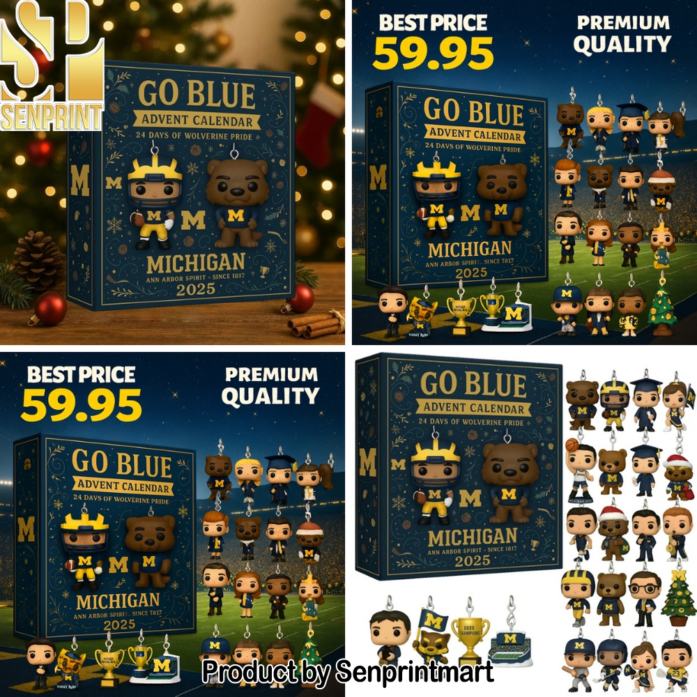 Michigan Wolverines Christmas Mystery Box 2025