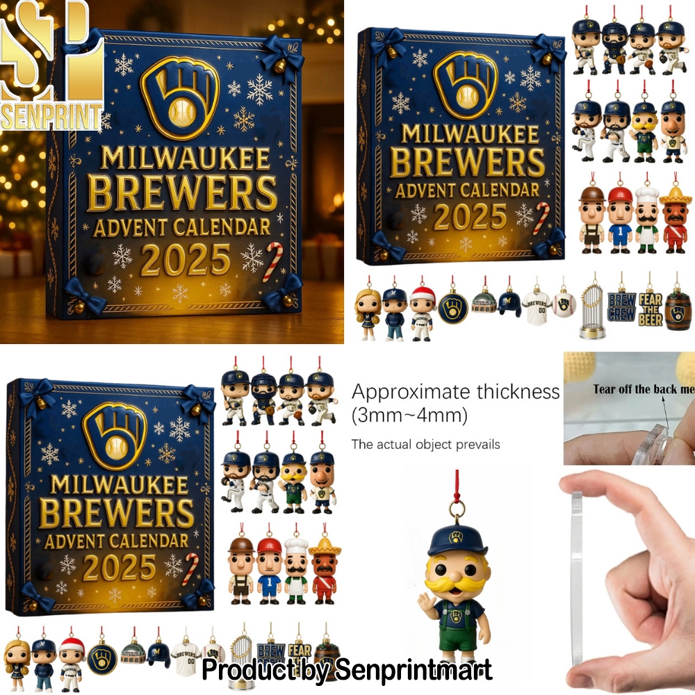 Milwaukee Brewers Holiday Surprise Calendar 2025