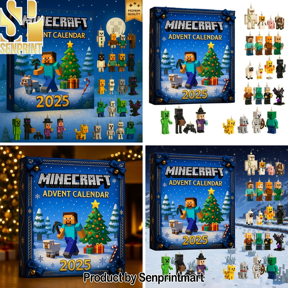 Minecraft Christmas Festive Countdown Calendar 2025