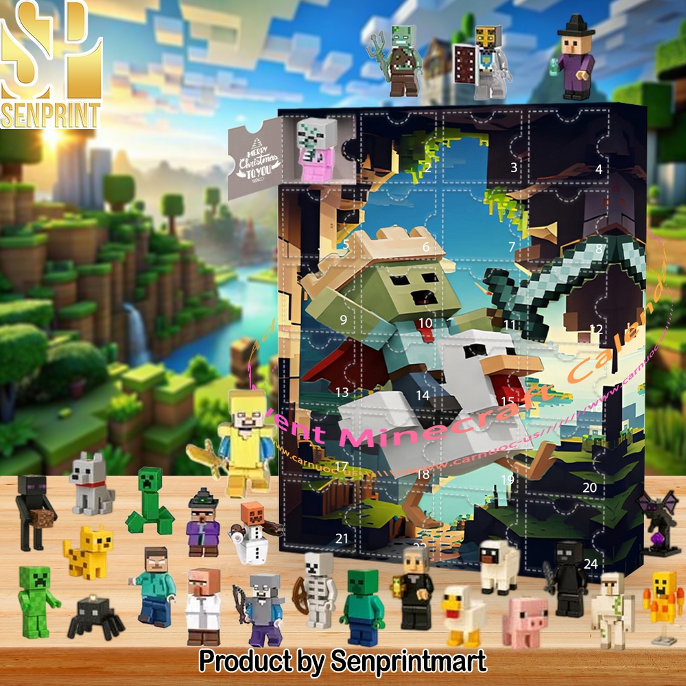 Minecraft Countdown Gift Set 2025