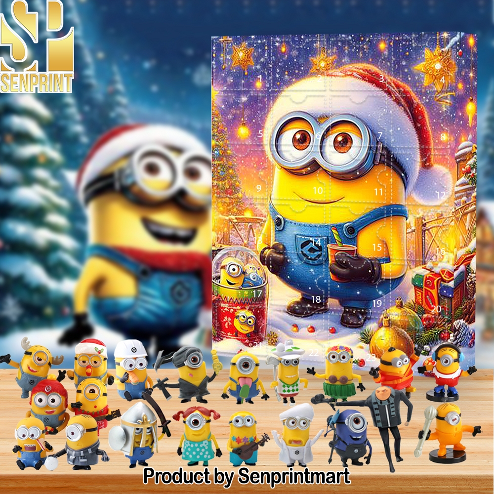 Minions 2025 Holiday Countdown Box 2025