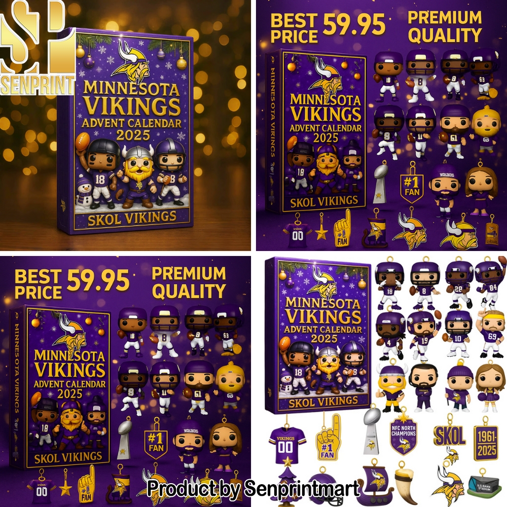 Minnesota Vikings 2025 Advent Calendar 2025