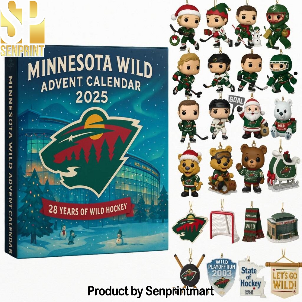 Minnesota Wild 2025 2025 Advent Calendar Box 2025