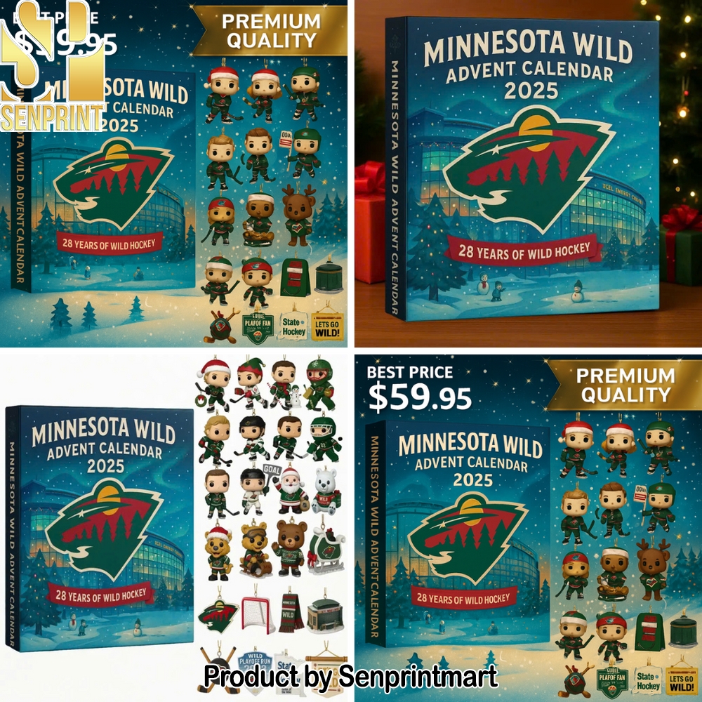 Minnesota Wild Christmas Treat Box 2025