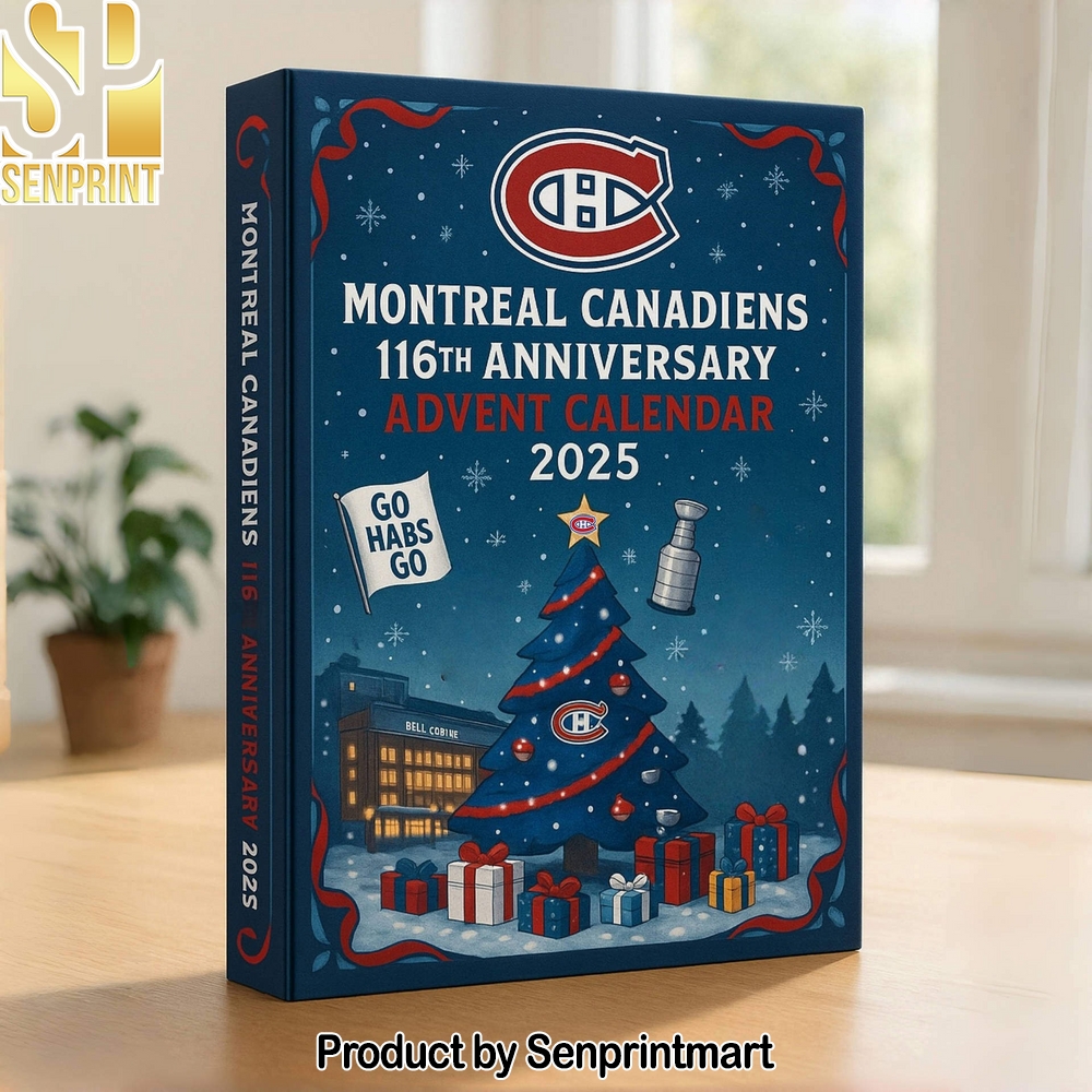 Montreal Canadiens 116th Anniversary 2025 Advent Calendar Box 2025 Montreal Canadiens 116th Anniversary 2025 Advent Calendar Box 2025