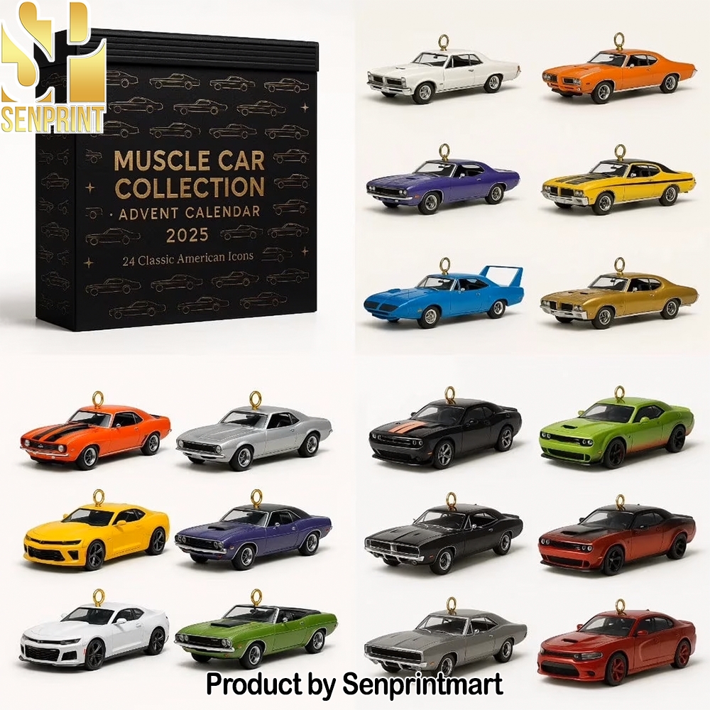 Muscle Car Festive Countdown Calendar 2025