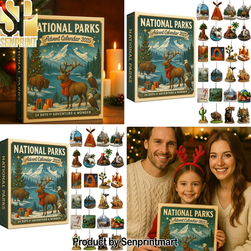National Parks Christmas Countdown Calendar 2025