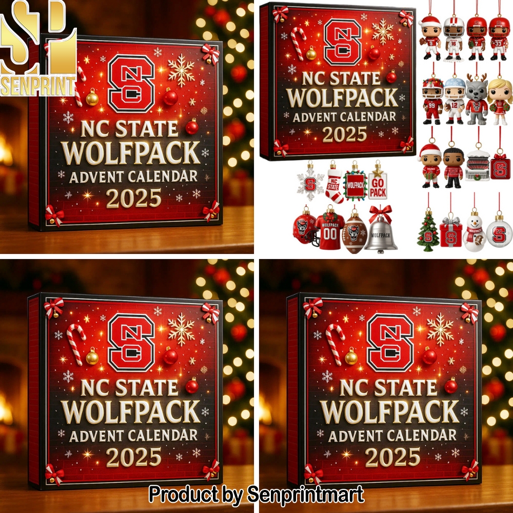 NC State Wolfpack Christmas Daily Gift Box 2025
