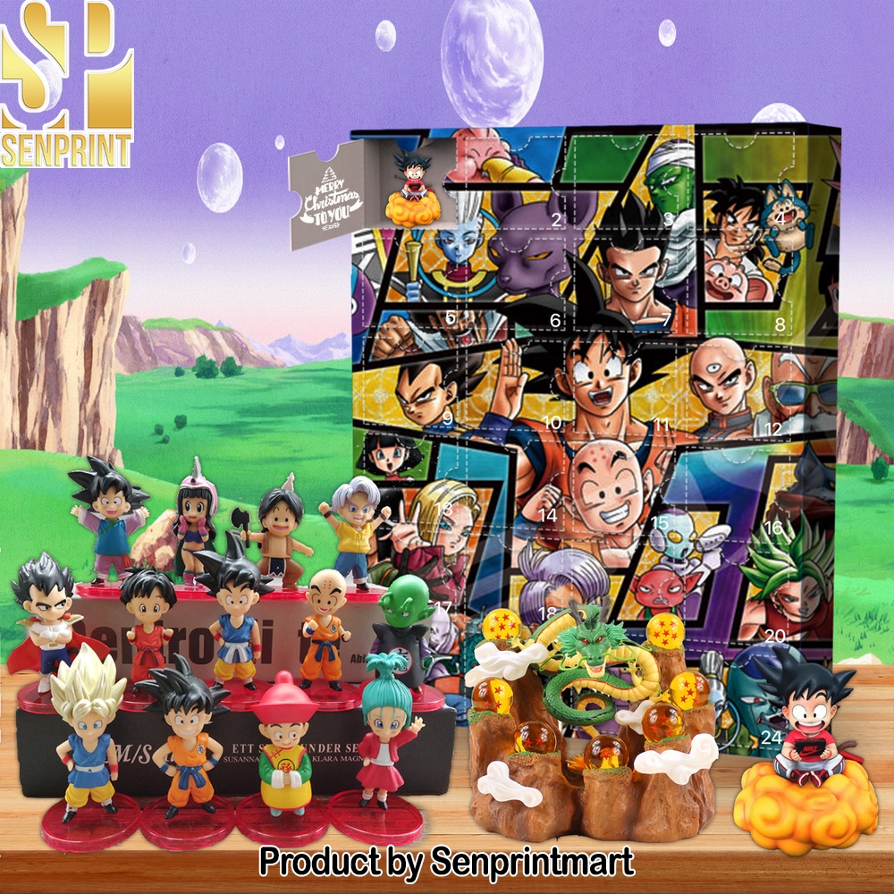 New Dragon Ball Festive Countdown Calendar 2025