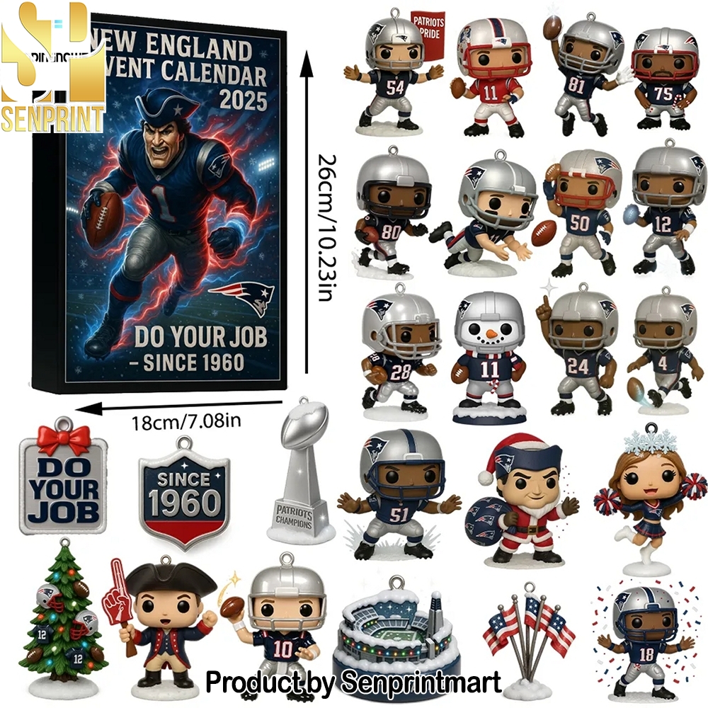 New England Patriots Christmas Treat Box 2025