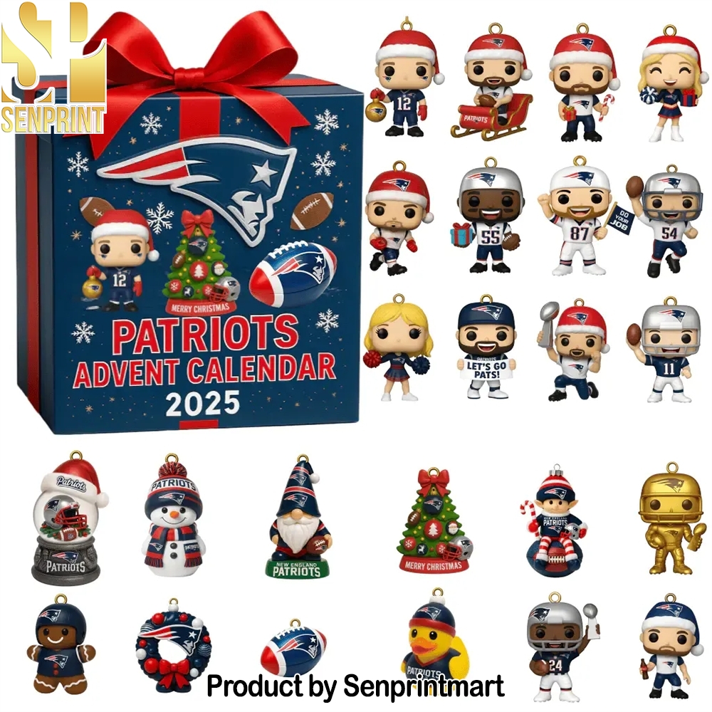 New England Patriots Nfl Holiday Gift Box 2025