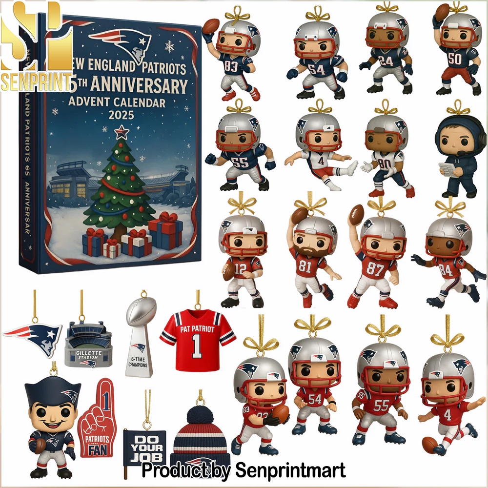 New England Patriots x NFL Anniversary Christmas Mystery Box 2025