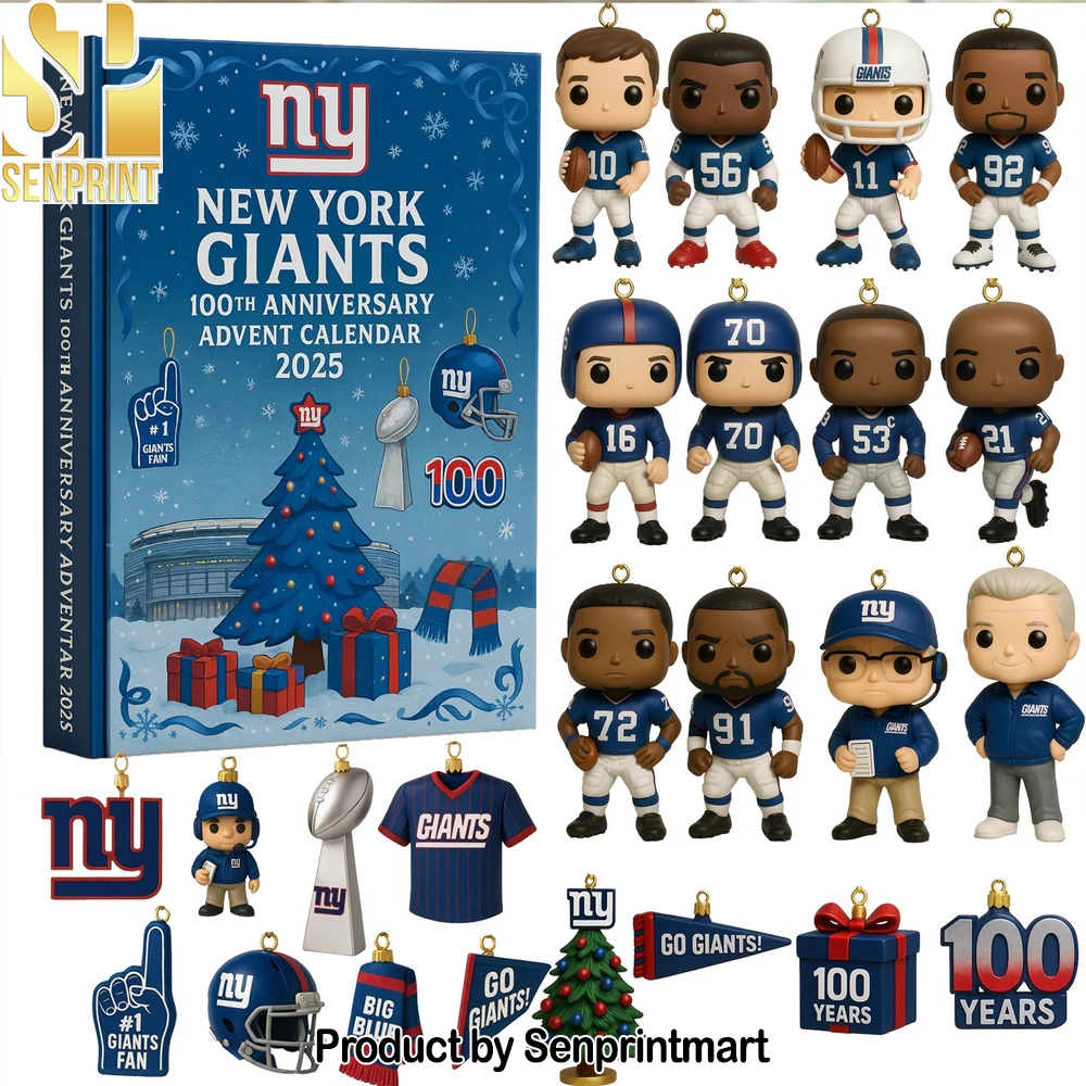 New York Giants x NFL Anniversary 24 Days of Christmas Box 2025