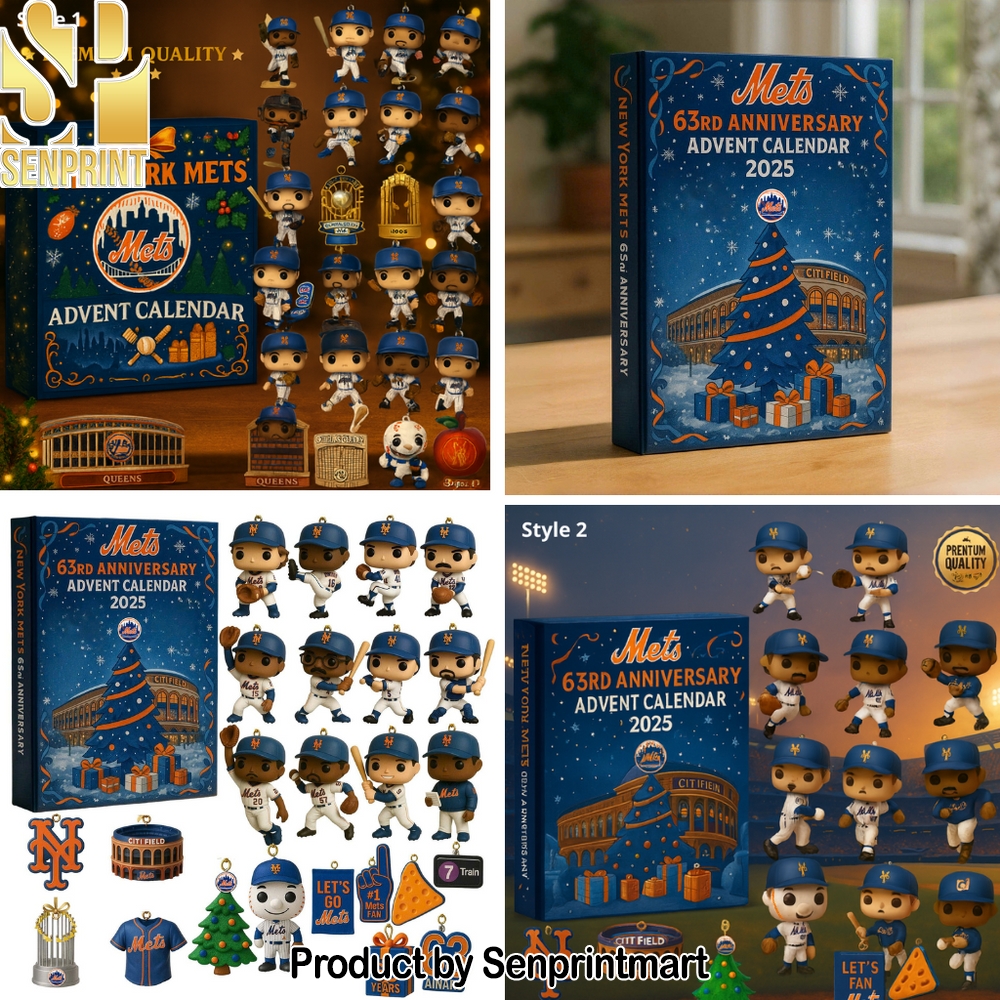 New York Mets Holiday Countdown Box 2025