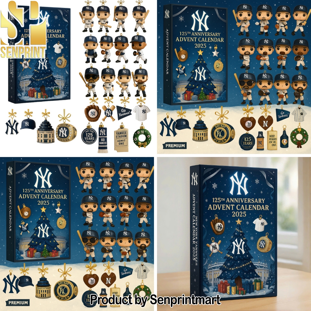 New York Yankees 125th Anniversary Holiday Treasure Box 2025