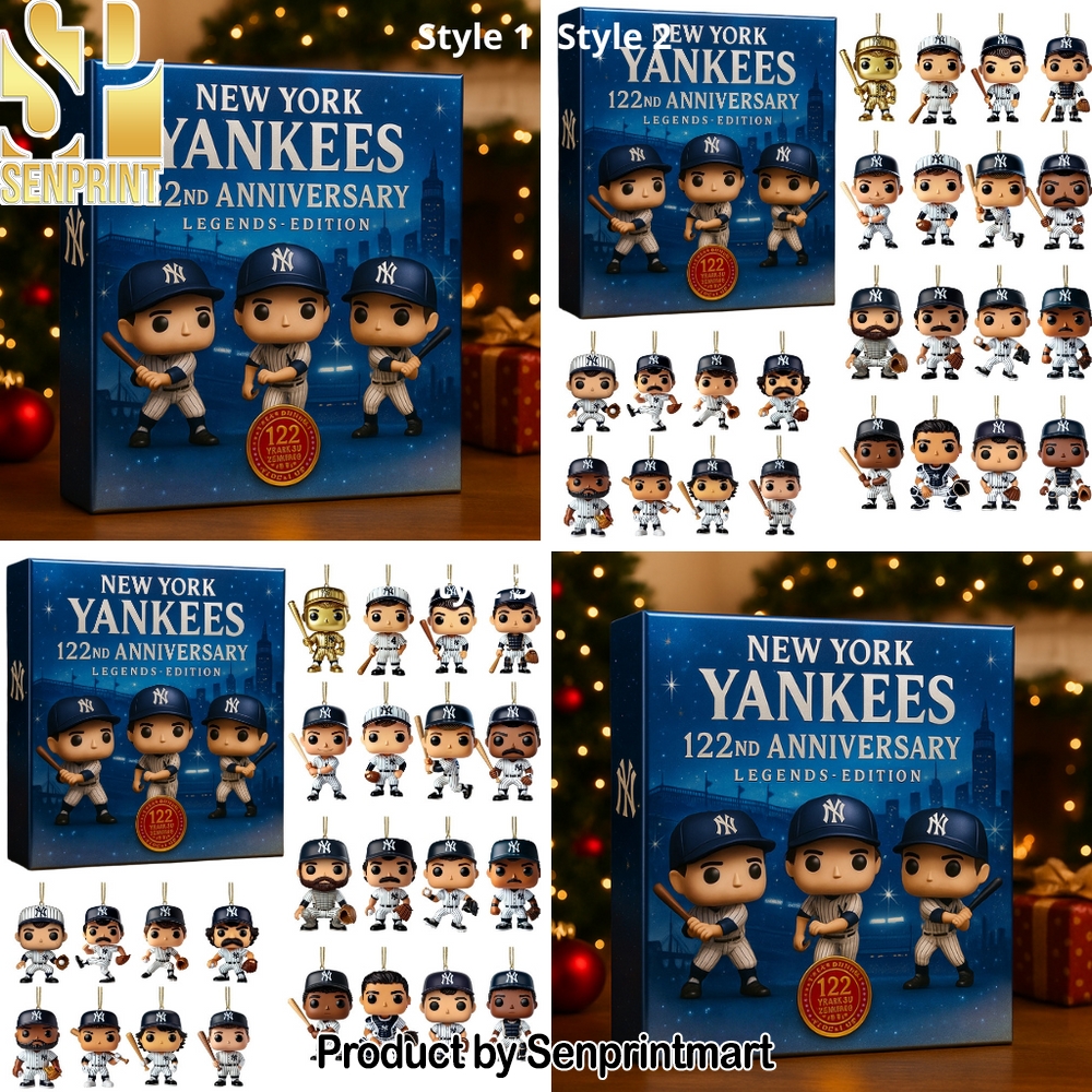 New York Yankees Holiday Countdown Box 2025