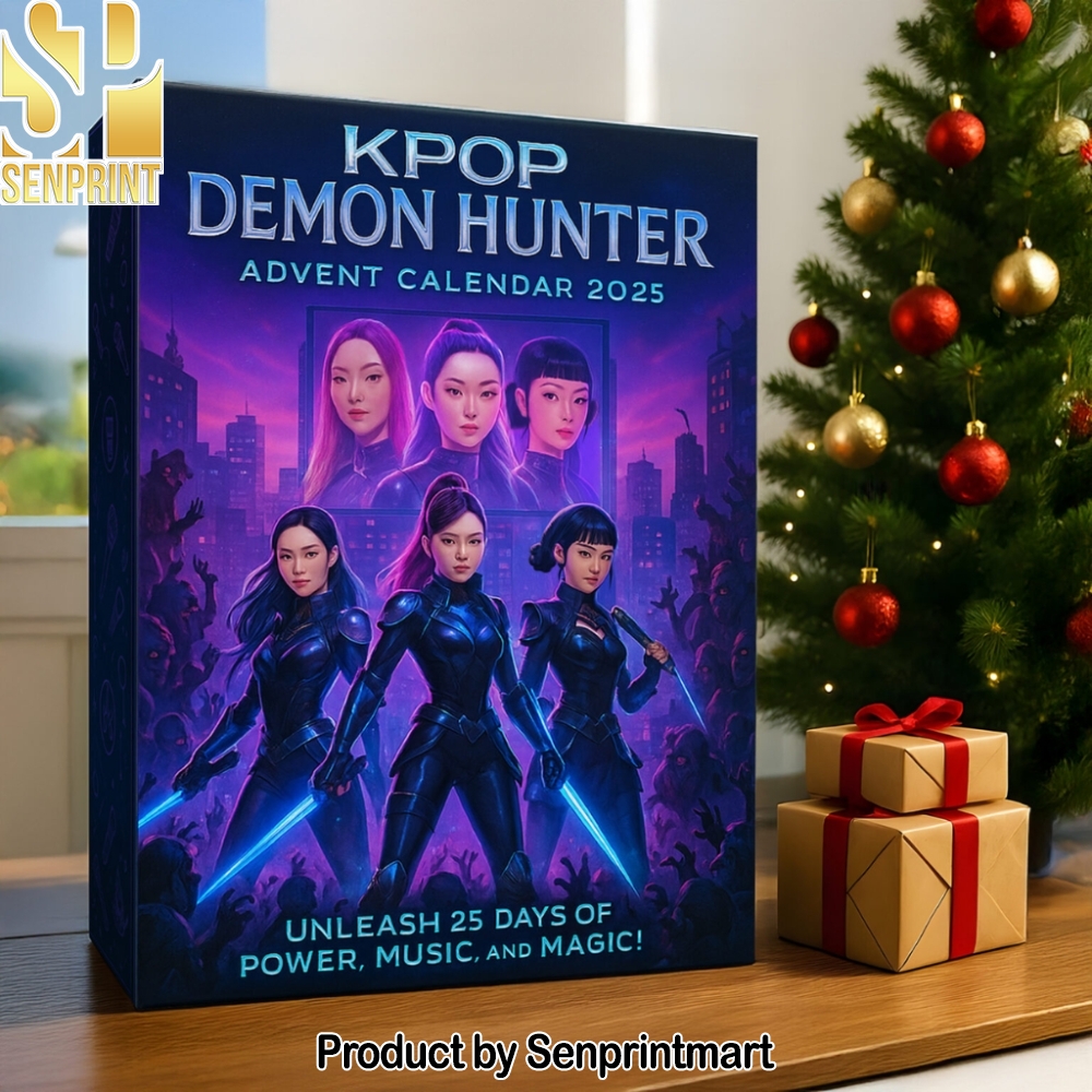 Newest Kpop Demon Hunter Collectible Anime And Idol Figures Festive Countdown Calendar 2025