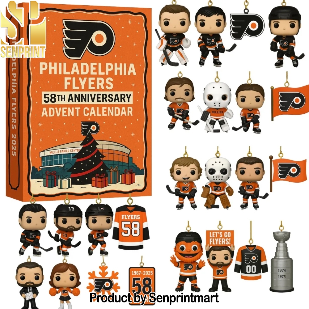 Nhl Philadelphia Flyers 58Th Anniversary Holiday Gift Box 2025