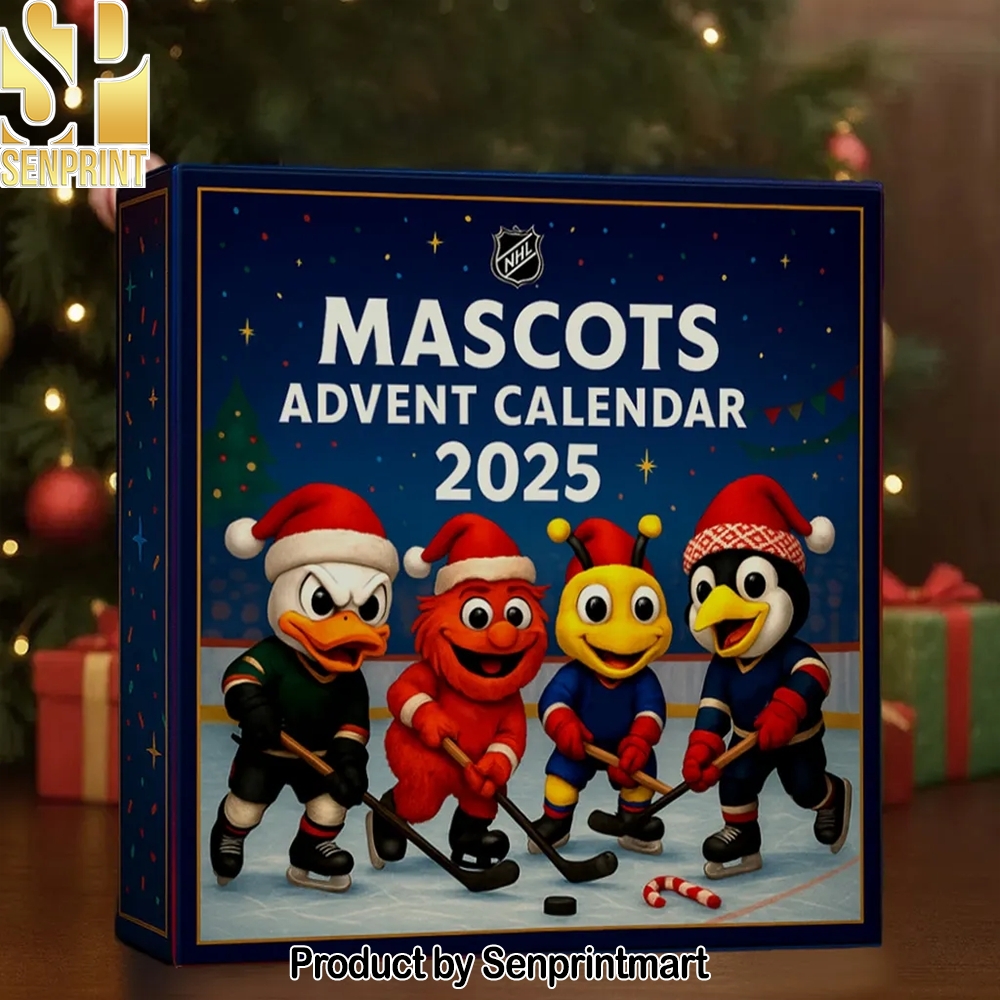 Nhl Team Mascots Holiday Countdown Box 2025