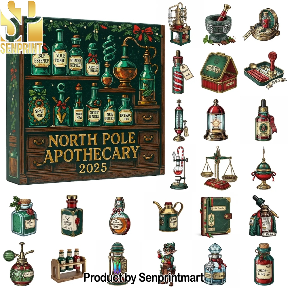 North Pole Apothecary Christmas Magic Countdown Gift Set 2025 North Pole Apothecary Christmas Magic Countdown Gift Set 2025