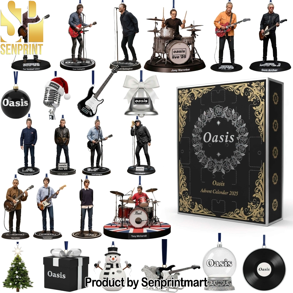 Oasis Merry Christmas Christmas Countdown Calendar 2025