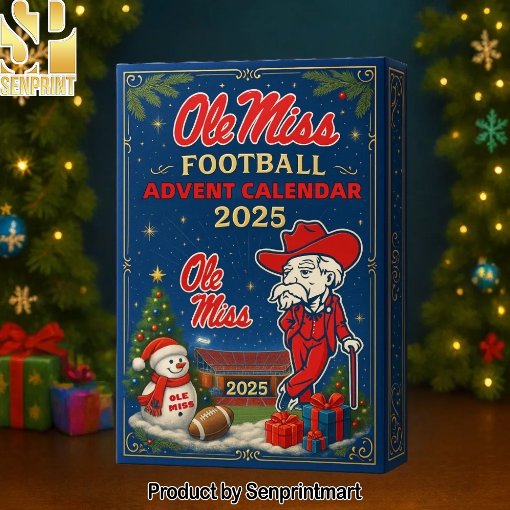 Ole Miss Rebels Football Holiday Treasure Box 2025 Ole Miss Rebels Football Holiday Treasure Box 2025