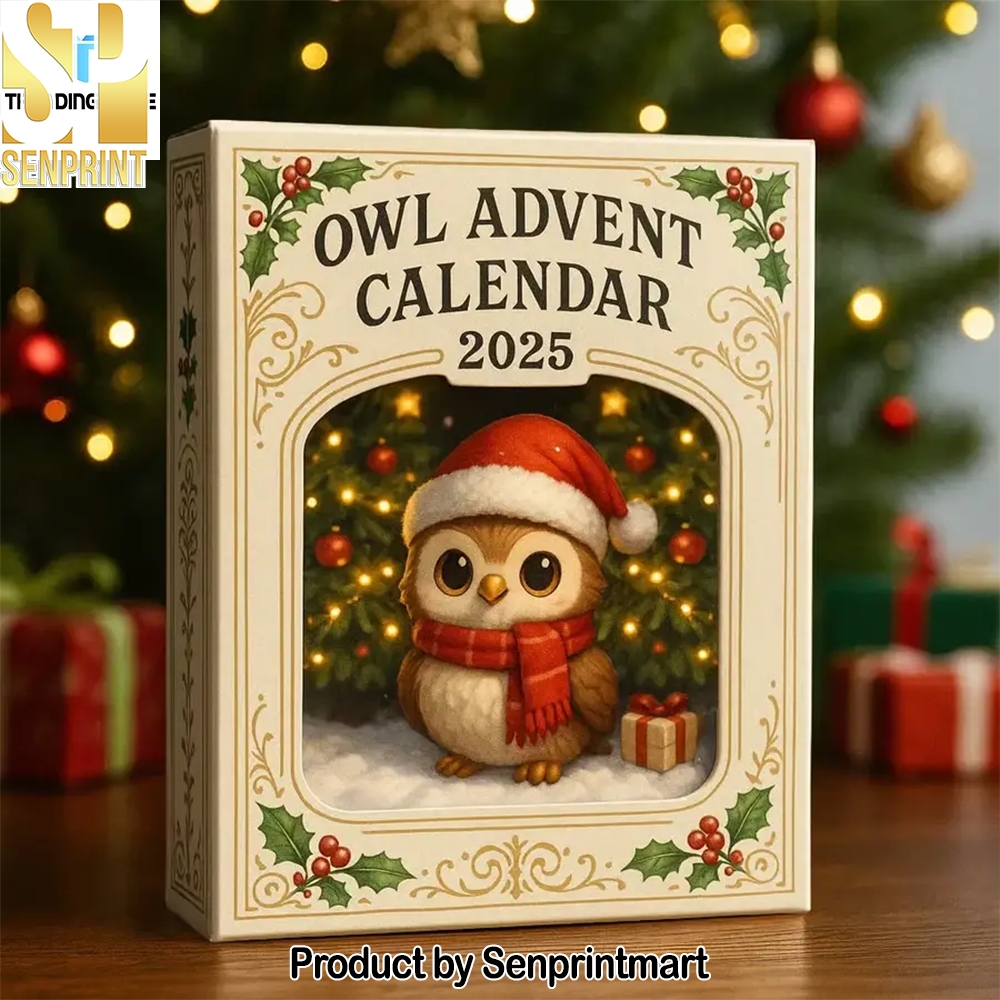 Owl Christmas Festive Countdown Calendar 2025