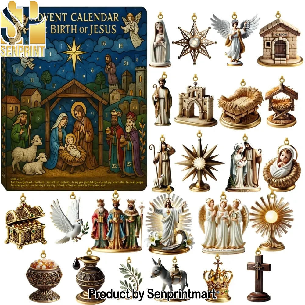 Path To Bethlehem Nativity Collectible Figures Christmas Gift Set 2025 Advent Calendar 2025