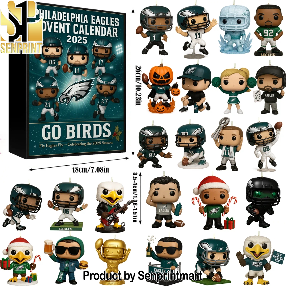 Philadelphia Eagles 2025 Advent Calendar Box 2025