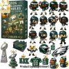 Philadelphia Eagles Lix Super Bowl Champions 24 Days of Christmas Box 2025