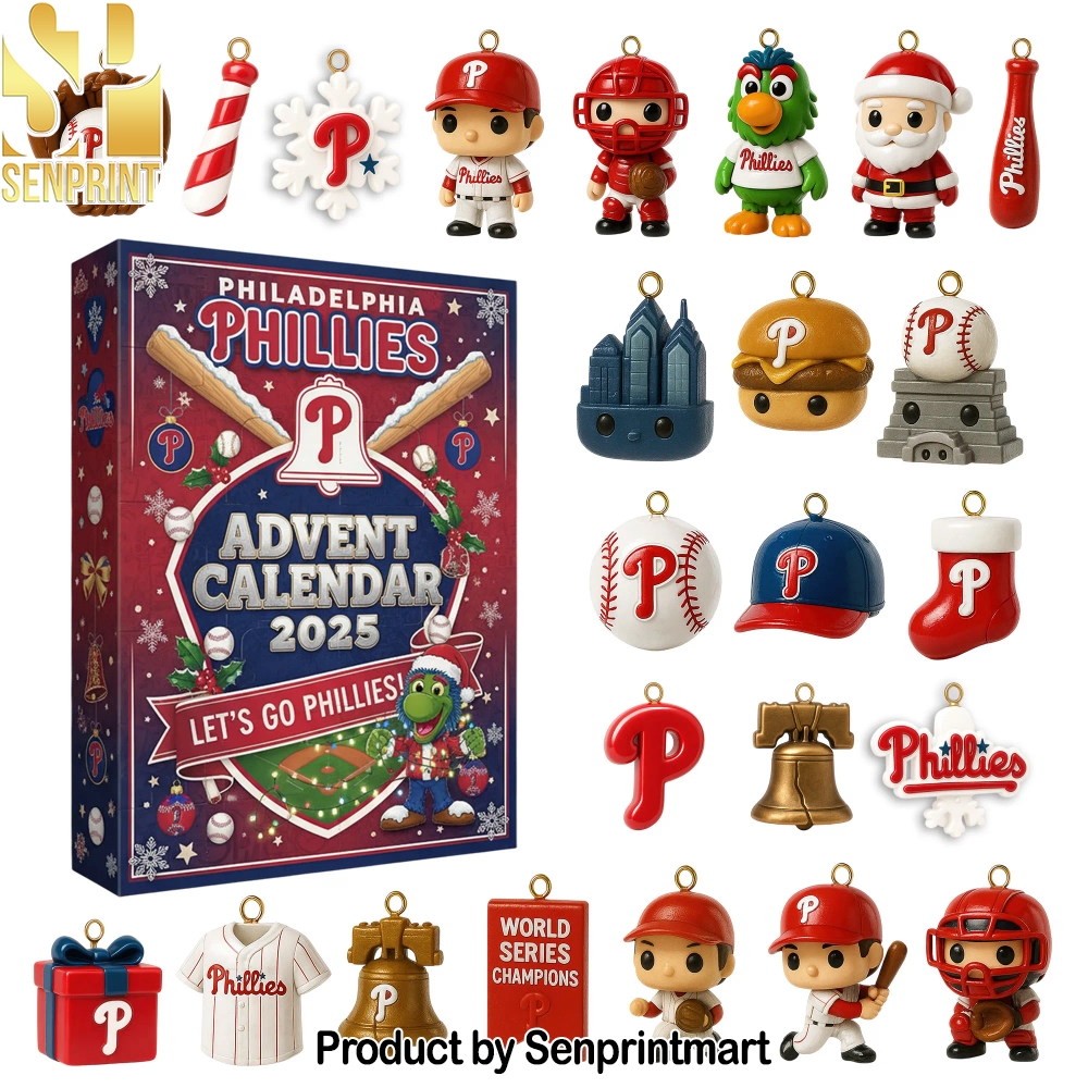 Philadelphia Phillies Christmas Gift Calendar 2025