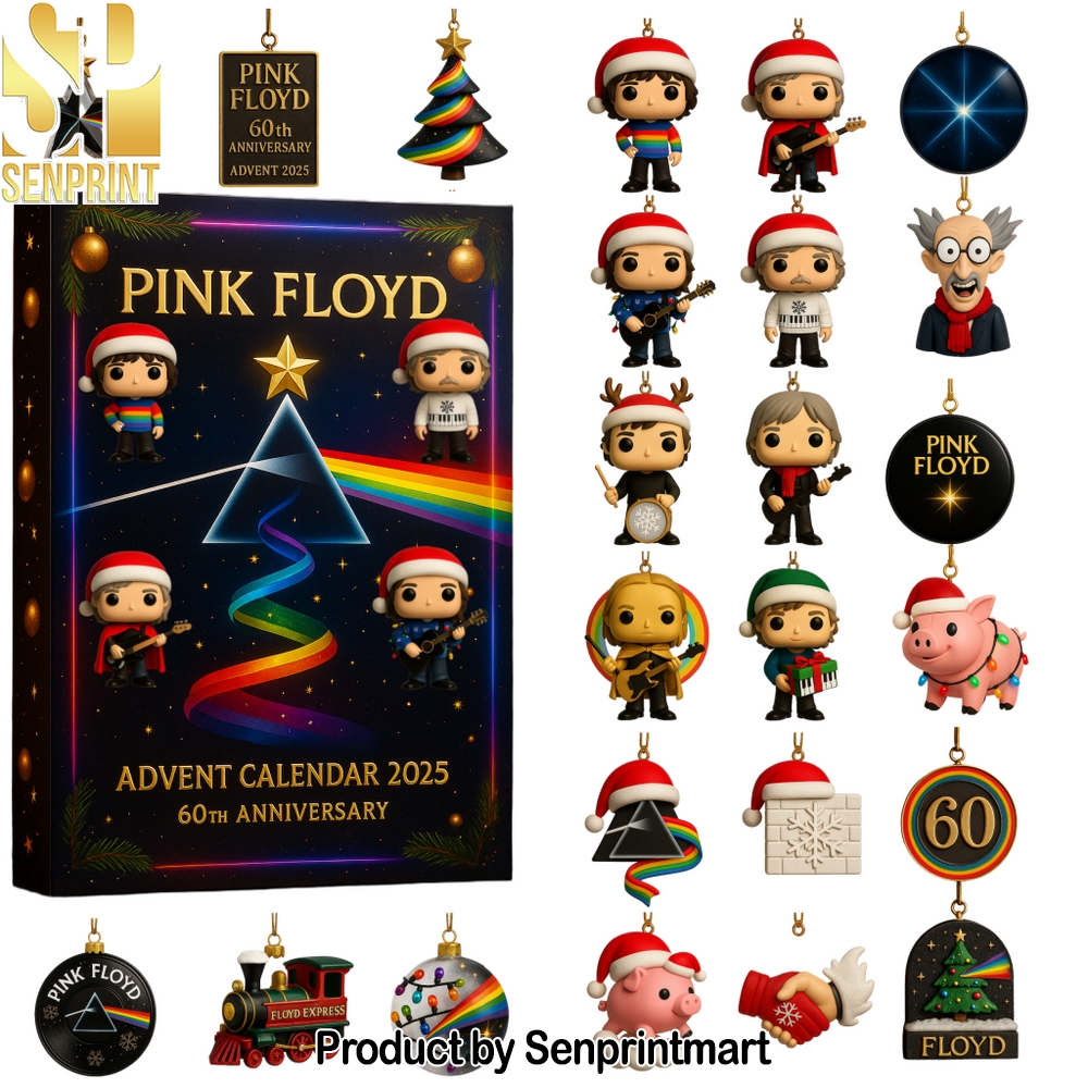Pink Floyd 60th Anniversary 2025 Advent Calendar Box 2025