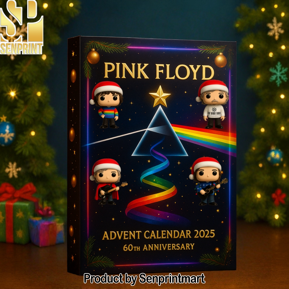 Pink Floyd 60th Anniversary 2025 Advent Calendar Box 2025 Pink Floyd 60th Anniversary 2025 Advent Calendar Box 2025