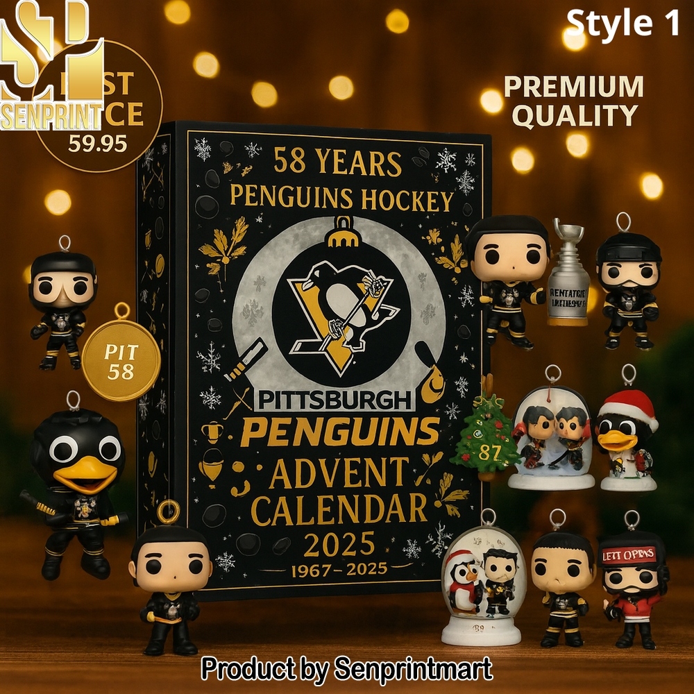 Pittsburgh Penguins Holiday Treasure Box 2025