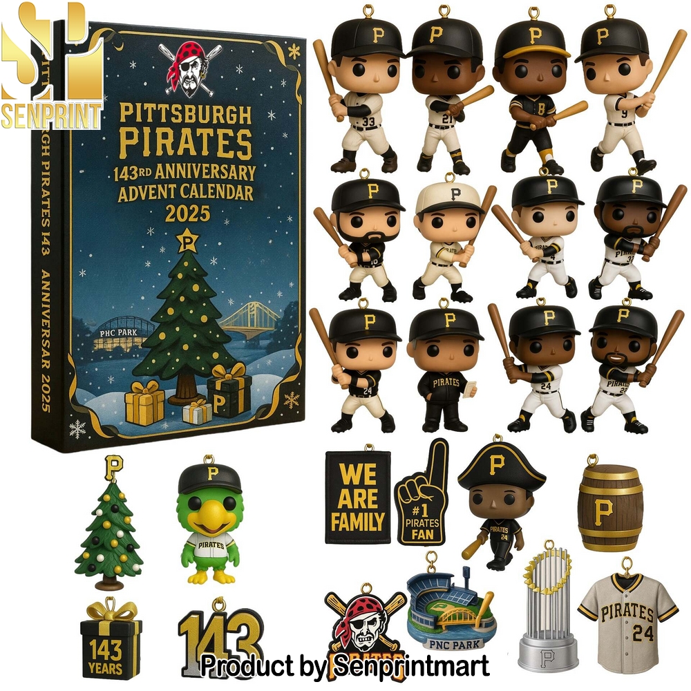 Pittsburgh Pirates 143rd Anniversary 2025 Advent Calendar Box 2025