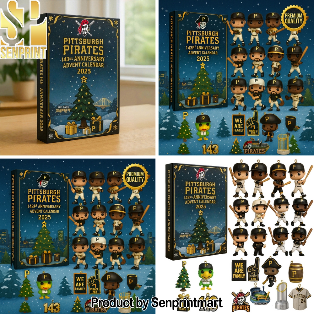 Pittsburgh Pirates 143th Anniversary Christmas Treat Box 2025