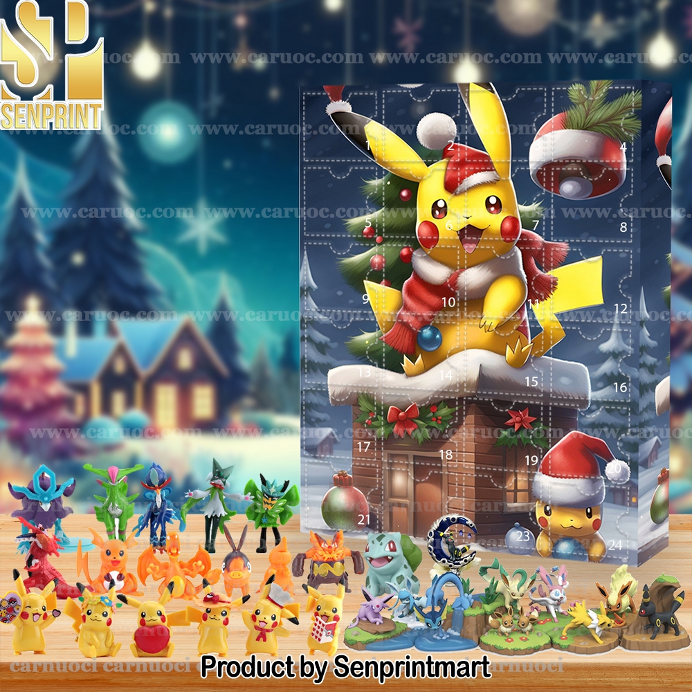 Pokemon Christmas Gift Calendar 2025