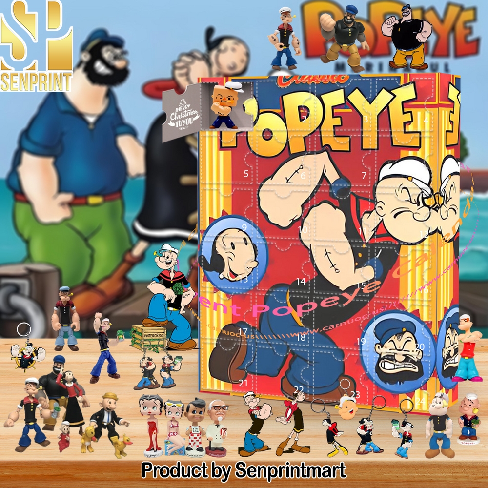 Popeye Christmas Daily Gift Box 2025