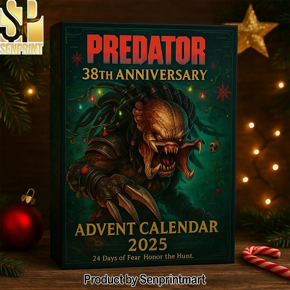 Predator 38Th Anniversary Christmas Gift Calendar 2025