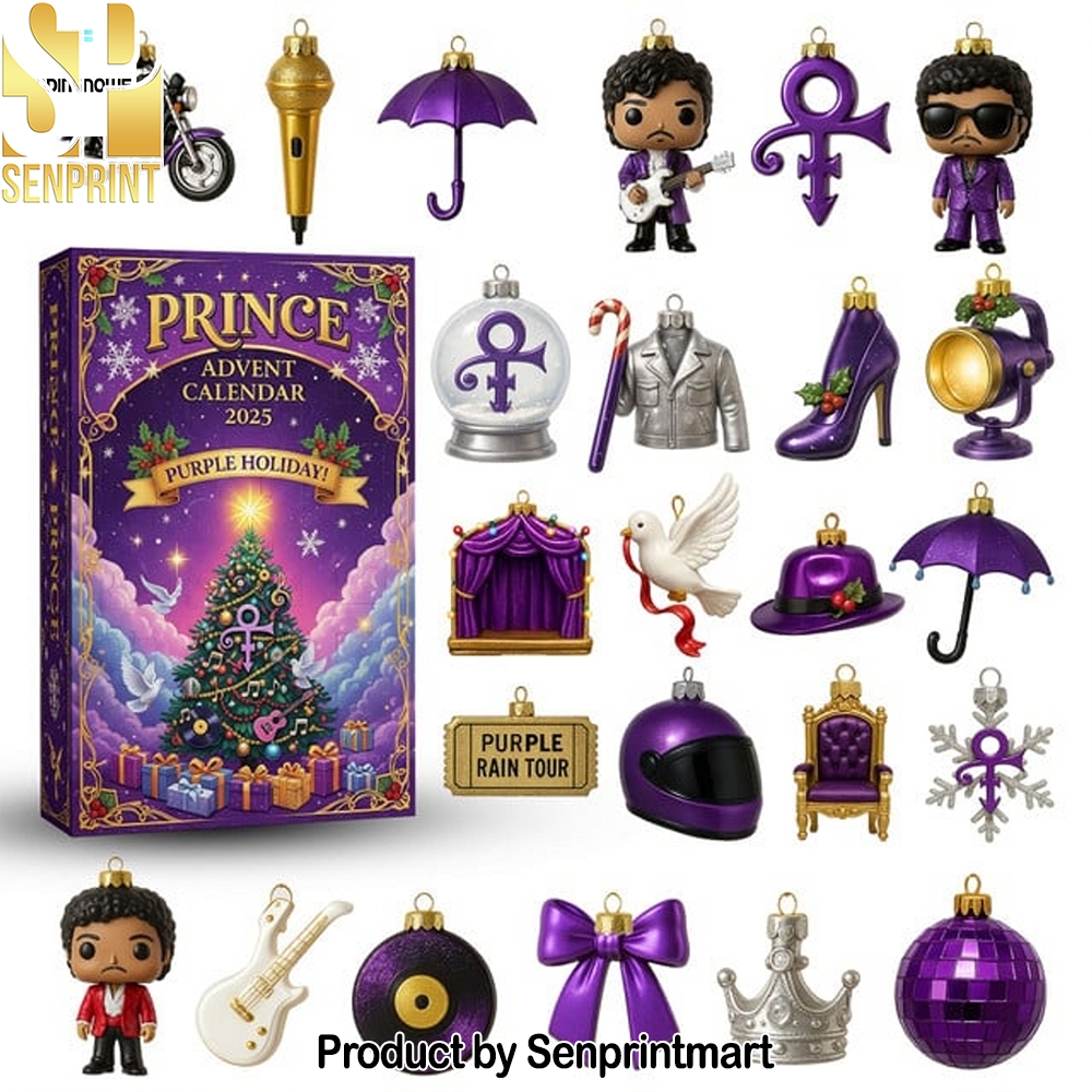 Prince Purple Christmas 24 Days of Christmas Box 2025