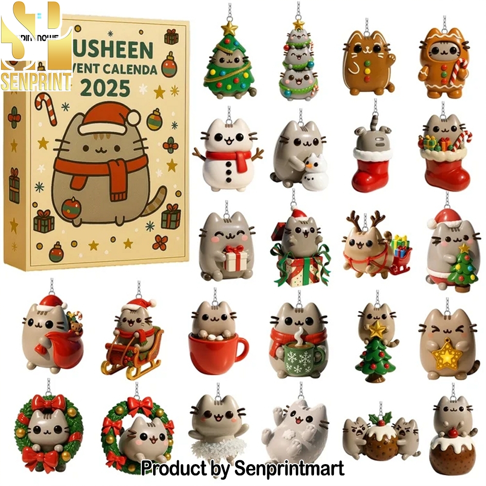 Pusheen Festive Countdown Calendar 2025