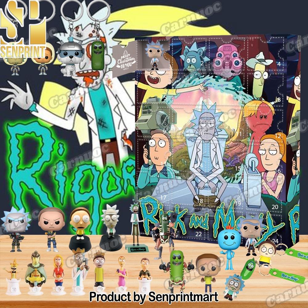 Rick and Morty 2025 Christmas Countdown Calendar 2025