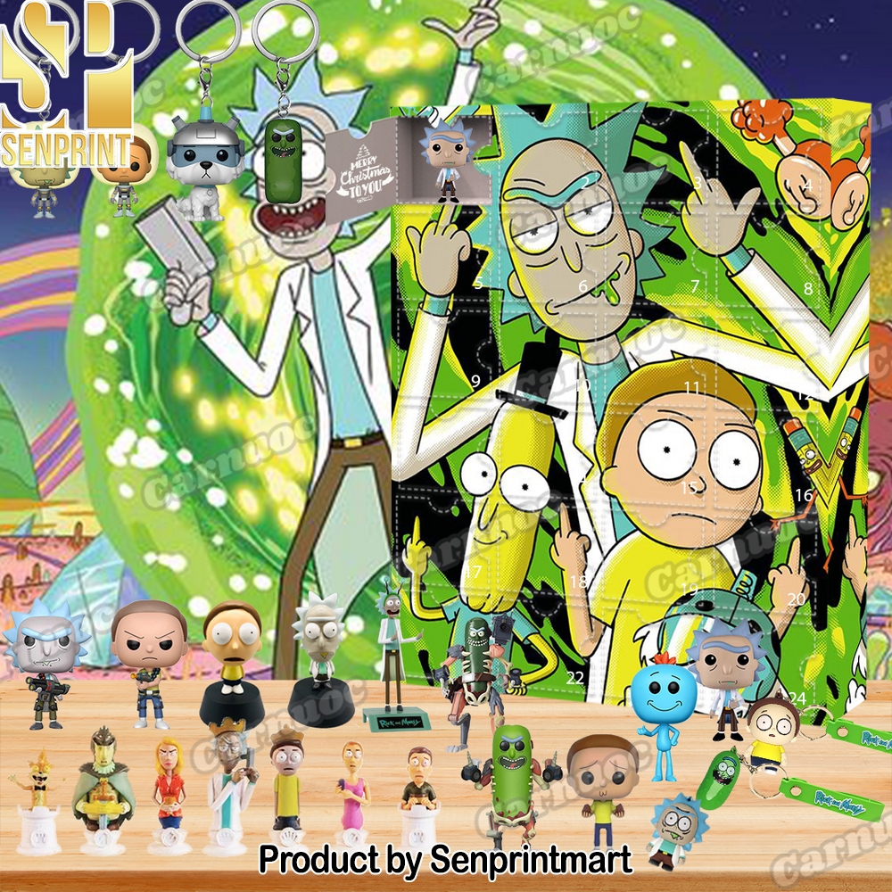 Rick and Morty Christmas Gift 2025 Christmas Gift Calendar 2025