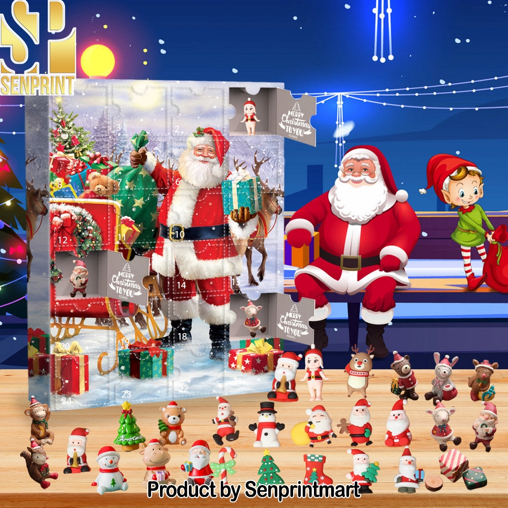 Santa Claus 2025 Christmas Countdown Calendar 2025