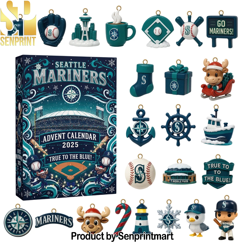 Seattle Mariners Holiday Countdown Box 2025