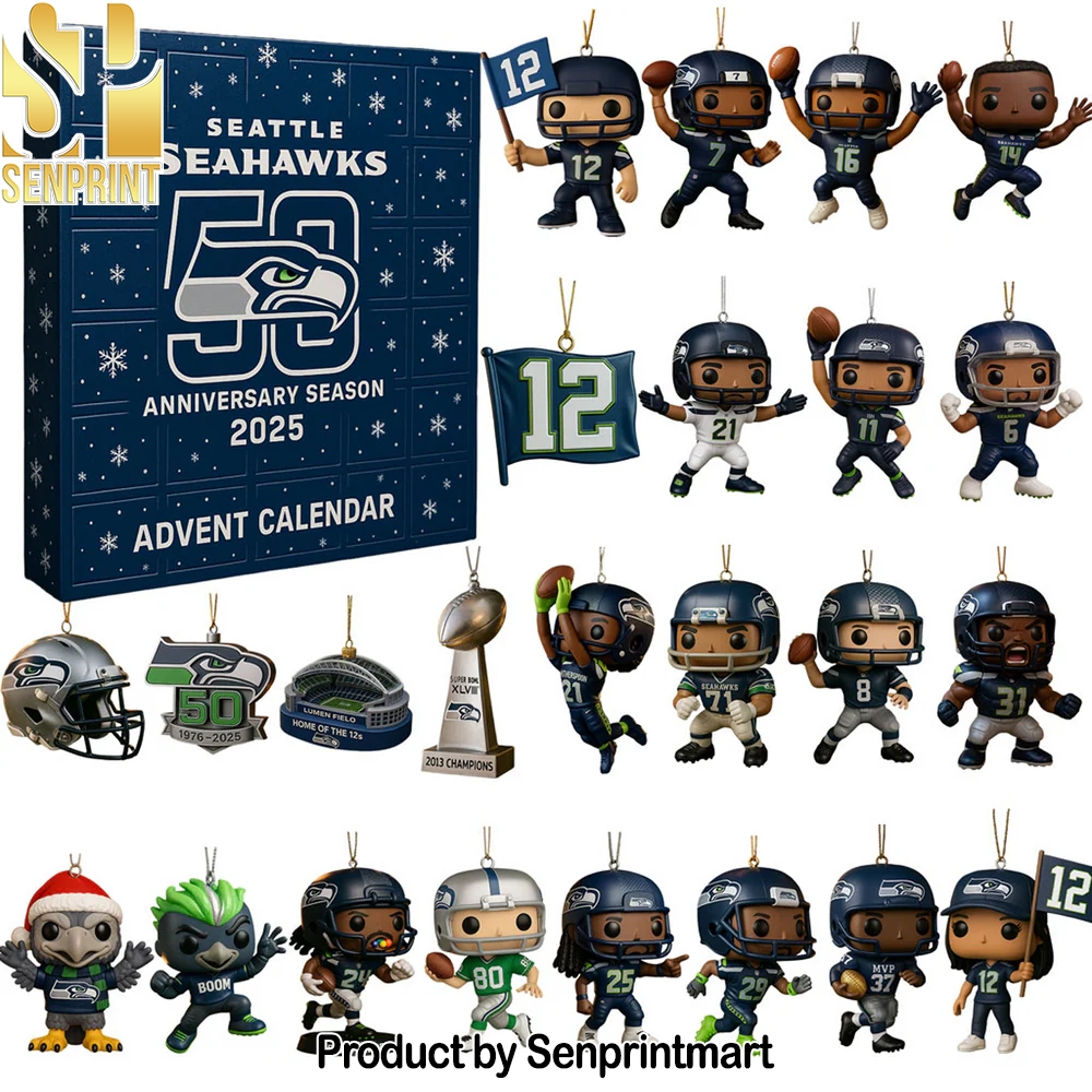 Seattle Seahawks x NFL Anniversary Countdown Gift Set 2025