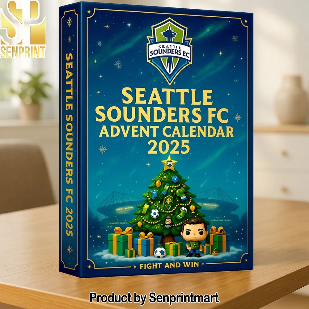 Seattle Sounders Fc Soccer Christmas Countdown Calendar 2025
