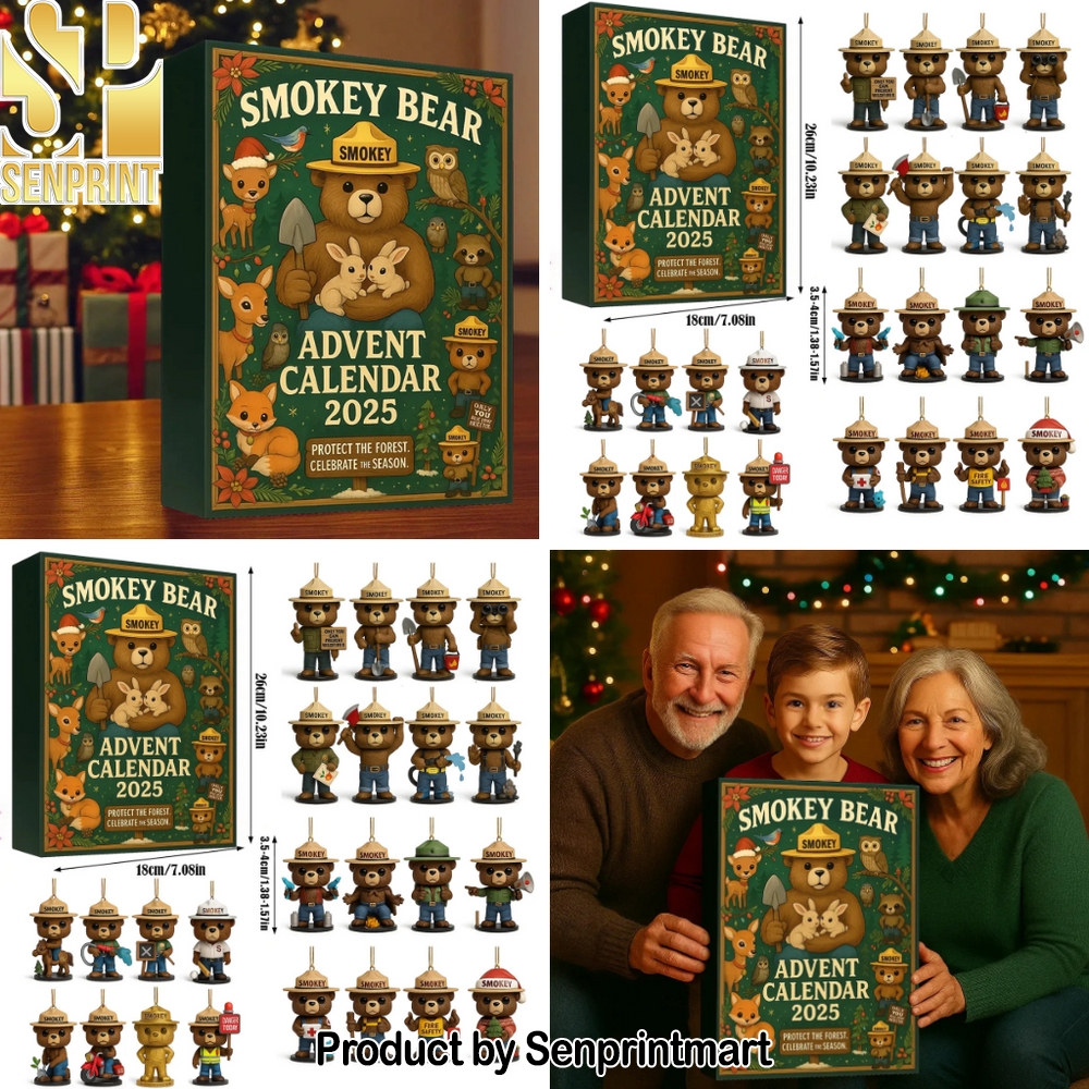 Smokey Bear Christmas Treat Box 2025