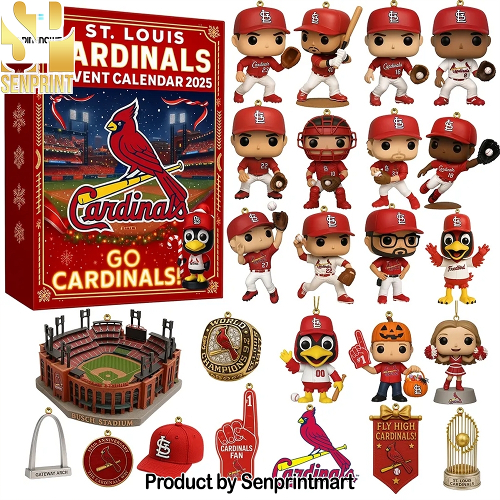 St Louis Cardinals 125Th Anniversary 24 Days of Christmas Box 2025 St Louis Cardinals 125Th Anniversary 24 Days of Christmas Box 2025
